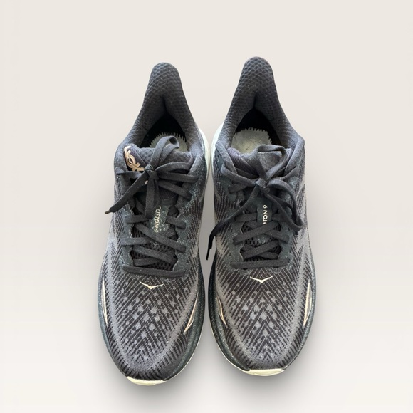 Hoka Women’s Clifton 9 Rose Gold and Black size 9 - Picture 9 of 13